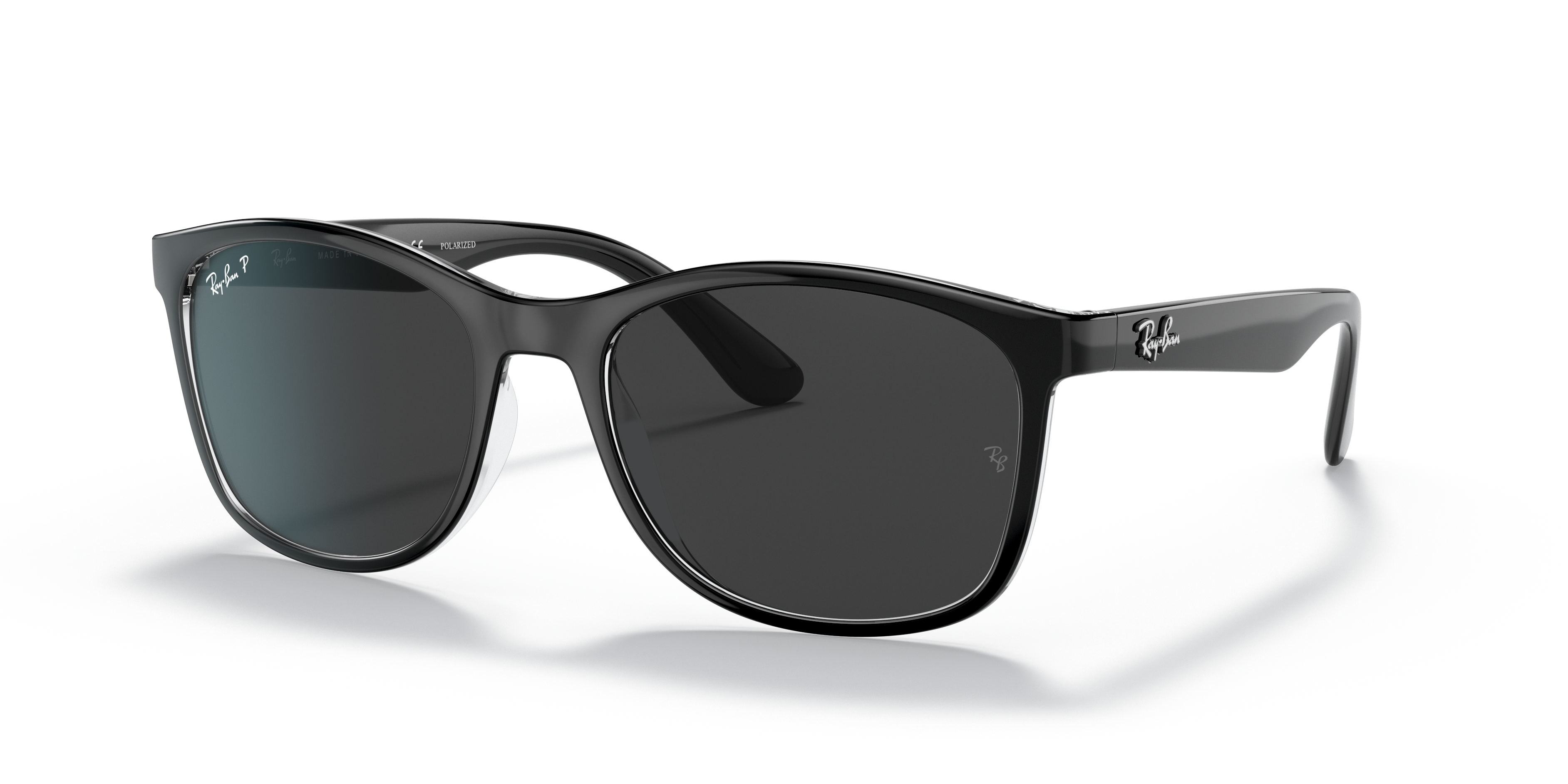 Ray-Ban RB3683 56 Blue/Grey & Gunmetal Polarized Sunglasses | Sunglass Hut  USA